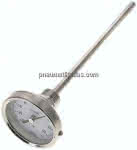 Bimetallthermometer, waage-,recht D63/-30 bis +50°C/200mm
