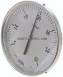 Bimetallthermometer, waage-,recht D160/0 bis +60°C/100mm