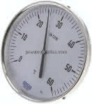 Bimetallthermometer, waage-,recht D160/0 bis +60°C/63mm