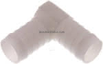 Winkel-Schlauchverbinder 25 ( 1")mm, POM