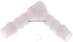 Winkel-Schlauchverbinder 6 (1/ 4")mm, POM