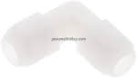 Winkel-Schlauchverbinder 12x10mm, PVDF