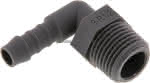 Winkel-Gewindetülle R 1/2"-9 ( 3/8")mm, PA 6