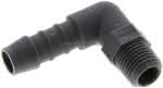 Winkel-Gewindetülle R 1/4"- 10mm, PA 6