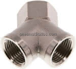 Y-Stück G 3/8" (IG), Messing,vernickelt