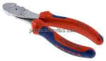 Kraft-Seitenschneider, verchromt mit 2K-Griffen, 160m