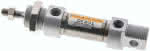 ISO 6432-Zylinder, doppeltwir-,kend, Kolben 20mm,Hub 10mm