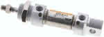 ISO 6432-Zylinder, doppeltwir-,kend, Kolben 20mm,Hub 10mm
