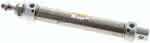 ISO 6432-Zylinder, doppeltwir-,kend, Kolben 25mm,Hub 125mm