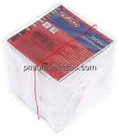 HERLITZ transparente Zettelbox , 9 x 9 cm, 700 Blatt