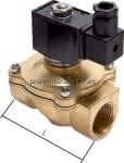 2/2-Wege MS-Magnetventil G 1- 1/4", 0-6/10 (DC/AC) bar, NC
