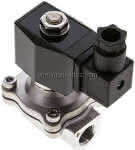 2/2-Wege ES-Magnetventil G 3/,8", 0-6/10 (DC/AC) bar, NC