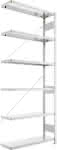 META Steckregal META CLIP,230 Anbaufeld verzinkt,B1000xT300xH2500mm 6