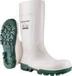 Stiefel WORK-IT WHITE,PVC, SR LO LG S4,Gr.39 - DUNLOP