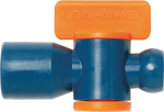 Abstellhahn 2-teilig für,Kühlmittelschlauch 1/4",NPT-Innengewinde - LOC-LINE
