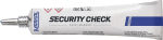 Markal Security-Check,Sicherungslack, blau