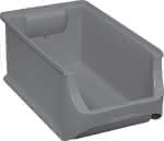 Sichtlagerbox Gr.4 grau,ProfiPlus RE,BxTxH 205x355x150 mm - allit