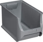 Sichtlagerbox Gr.4H grau,ProfiPlus RE,BxTxH 205x355x200 mm - allit