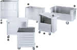 LM-Transportwagen W171,IM: B1250xT700xH1200 mm,ZARGES