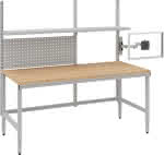 Systemtisch Multi4easy,B1685xT800xH720-1020 mm,Tischplatte Multiplex - manuell verstellbar