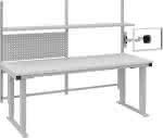 Systemtisch Multi4easy,B2030xT800xH728-1228 mm,Tischplatte Melamin - elektr. verstellbar