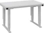 Grundtisch Multi4easy,B1280xT800xH728-1228 mm,Tischplatte Melamin - elektr. verstellbar