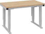 Grundtisch Multi4easy,B1280xT800xH730-1230 mm,Tischplatte Multiplex - elektr. verstellbar