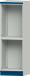 Leergehäuse Modell 102,B715xT720xH2200mm,RAL 7035 - Schubladenblock NH 900mm