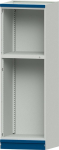 Leergehäuse Modell 103,B715xT720xH2200mm,RAL 7035 - Schubladenblock NH 1200mm