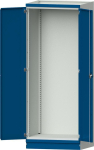 Leergehäuse Modell 100,B865xT720xH2200mm,RAL 7035/5010 mit Türen