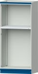 Leergehäuse Modell 103,B1015xT720xH2200mm,RAL 7035 - Schubladenblock NH 1200mm