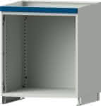 Aufsatzschrank leer,B715 x T720 x H800 mm,RAL 7035/5010