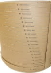 Papier-Automatenband,für Umreifungsautomat,Breite 12 mm Länge 2000m - Kern 200 mm Durchm.