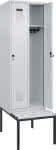 C+P Spind Evolo PLUS Sit-,zbank Kunststoffleisten 2,Abteile B600xT815xH2120mm