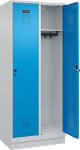 C+P Spind Evolo PLUS Soc-,kel 2 Abteile B800xT500x-,H1950mm Korpus/Türen RAL-