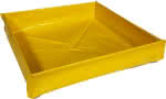 Faltwanne Quick,L800xB800XH120 mm,Auffangvolumen 76 l - PVC