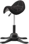 Satteldrehhocker,selbstbalacierend,Sitzhöhe 480 - 660 mm - mit Gleiter