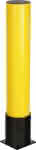 Poller Modell BRAVO,H1200xD200 mm gelb,mit drehbarer Manschette