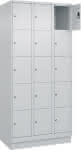 C+P Schließfachschrank C-,lassic PLUS Sockel B900x-,T500xH1950mm 3 Abteile 15