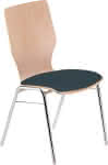 Holzschalens. m. SPolster,Holzschalens. m. SPolster
