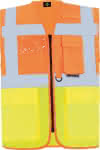 Wanrweste Hamburg,orange,Gr.3XL