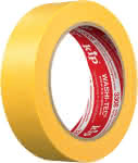 3308 WASHI-TEC,PREMIUM PLUS - gelb,Goldkrepp - 30mmx50m
