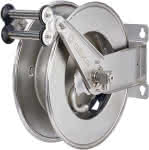 GEKA plus automatischer,Schlauchaufroller EA15,,Edelstahl, - für 25m 1/2" / 15m 3/4"