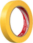 3308 WASHI-TEC,PREMIUM PLUS - gelb,Goldkrepp - 18mmx50m