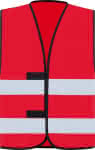 Warnweste Dortmund,rot,Gr.L