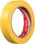 3308 WASHI-TEC,PREMIUM PLUS - gelb,Goldkrepp - 24mmx50m