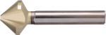 Kegelsenker ungleiche,Teilung HSS ZrN 90Grad,23mm 3-Flächenschaft - BECK