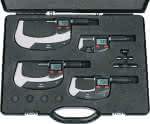 Dig.-Bügelmessschr.-Set,MICROMAHR 40 EWRi IP65,0-100 mm - Int.-Wireless MAHR