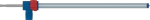 Absaugbohrer-Set SDS,EXPERT CLEAN plus-8X,18 x 400 x 550 mm - inkl. Absaugadapter Bosch