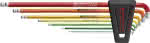 Winkelschraubendreher-,Satz im Kunststoffhalter,7-teilig1,5-6 90-100Grad - Rainbow PB Swiss Tools